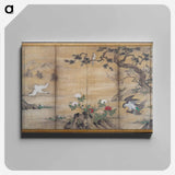 アートパネル-Birds and Flowers
 - クリーブランド美術館 Canvas.