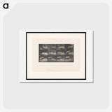 アートポストカード-Jumping Deer
 - エドワード マイブリッジ Postcard.