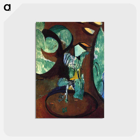 アートポストカード-Garden at Issy - アンリ マティス Postcard.