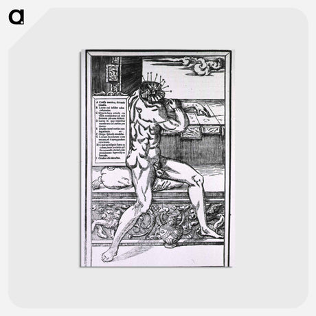 アートポストカード-Anatomy of the Human Head
 - 国立医学図書館 Postcard.