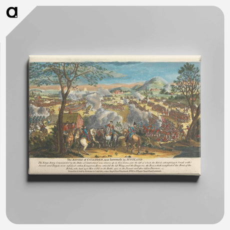 アートパネル-The Battle of Culloden, near Inverness in Scotland
 - イェール大学アートギャラリー Canvas.