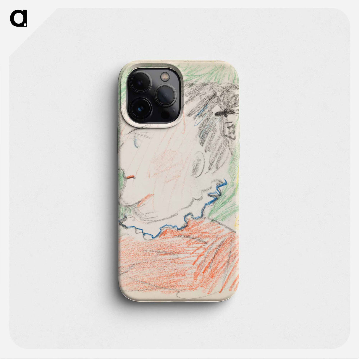 (unknown) part of a sketchbook - アルバート エーデルフェルト Phone Case.