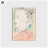 アートポストカード-(unknown) part of a sketchbook - アルバート エーデルフェルト Postcard.