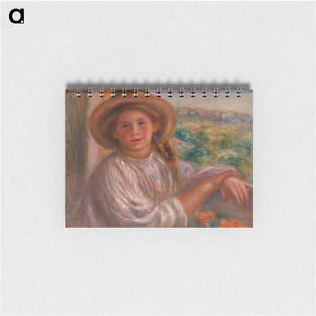 アートメモ帳-Girl on a Balcony, Cagnes
 - バーンズ・コレクション Memo.