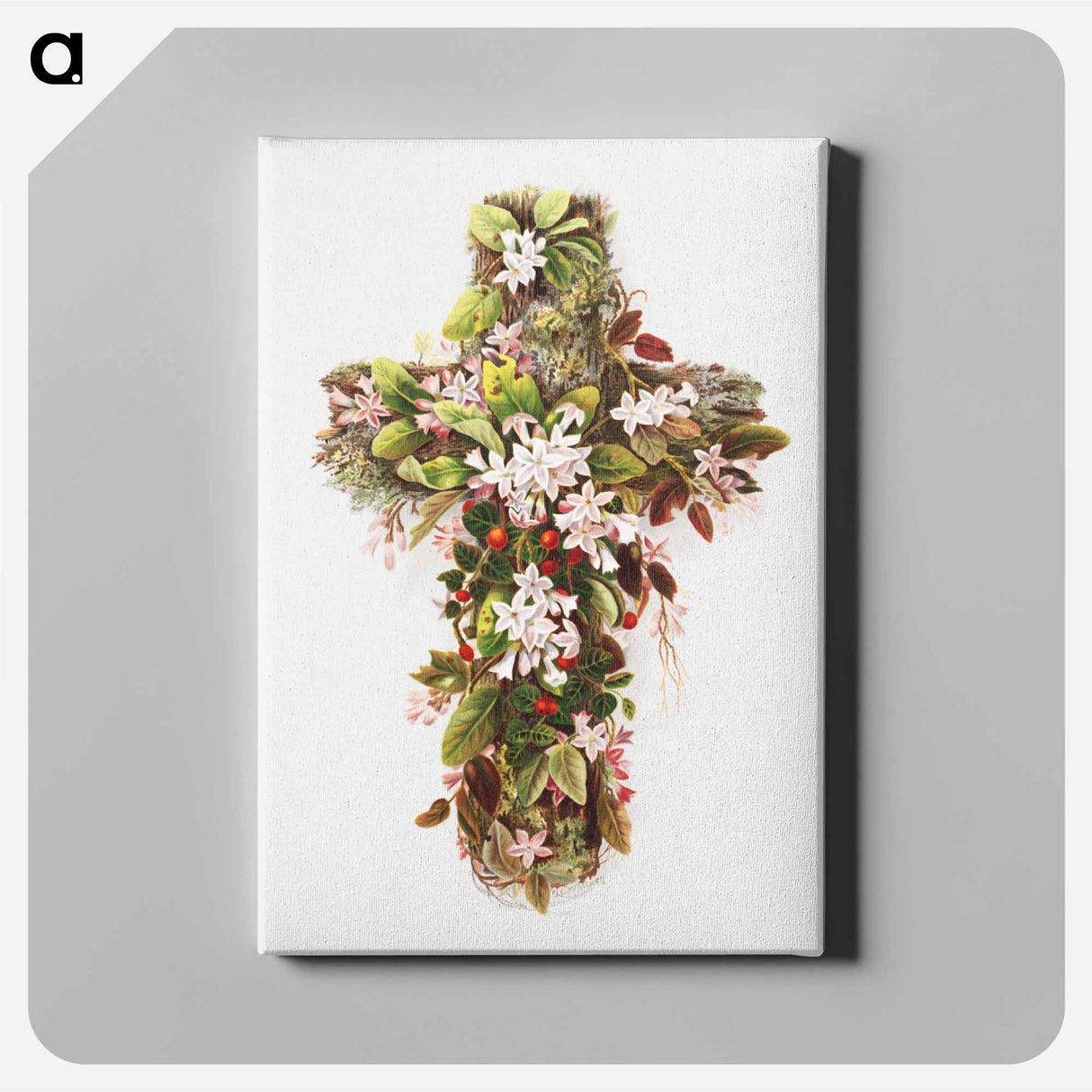アートパネル-Cross of Flowers
 - ボストン公共図書館 Canvas.