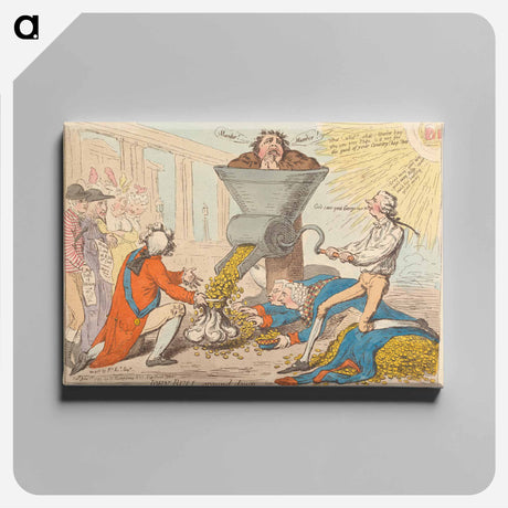 アートパネル-John Bull Ground Down
 - イェール大学アートギャラリー Canvas.