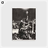 アートポストカード-Between rounds, small, second stone
 - ボストン公共図書館 Postcard.