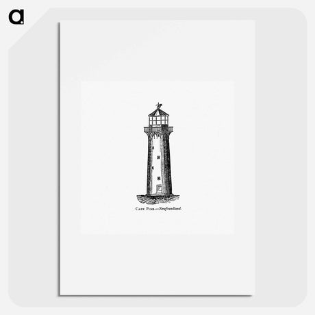 アートポスター-Cape Pine, Newfoundland
 - 大英図書館 Poster.