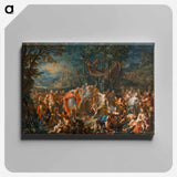 アートパネル-Bacchus and King Midas
 - セントルイス美術館 Canvas.