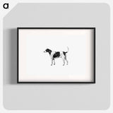 アートポスター-American Foxhound from The Life of a Foxhound
 - 大英図書館 Poster.
