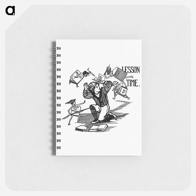 アートメモ帳-Scared Boy from Verses For Grannie, Suggested By The Children
 - 大英図書館 Memo.