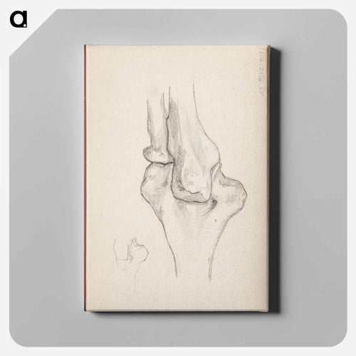 (unknown) part of a sketchbook - Albert Edelfelt Canvas.