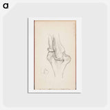 アートポストカード-(unknown) part of a sketchbook - アルバート エーデルフェルト Postcard.