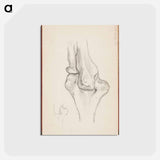 アートポストカード-(unknown) part of a sketchbook - アルバート エーデルフェルト Postcard.