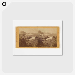 アートポストカード-South Farallon Island - West End, Main Top and Breaker Cove
 - エドワード マイブリッジ Postcard.