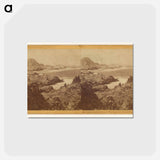 アートポストカード-South Farallon Island - West End, Main Top and Breaker Cove
 - エドワード マイブリッジ Postcard.