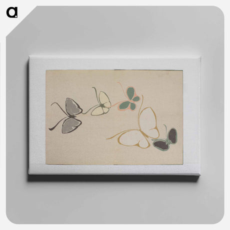 アートパネル-A Thousand Kinds of Butterflies
 - セントルイス美術館 Canvas.