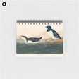 アートメモ帳-Little Auk from Birds of America
 - アメリカの鳥たち Memo.