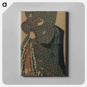 アートパネル-Tomimoto Geisha
 - 歌川 国貞 Canvas.
