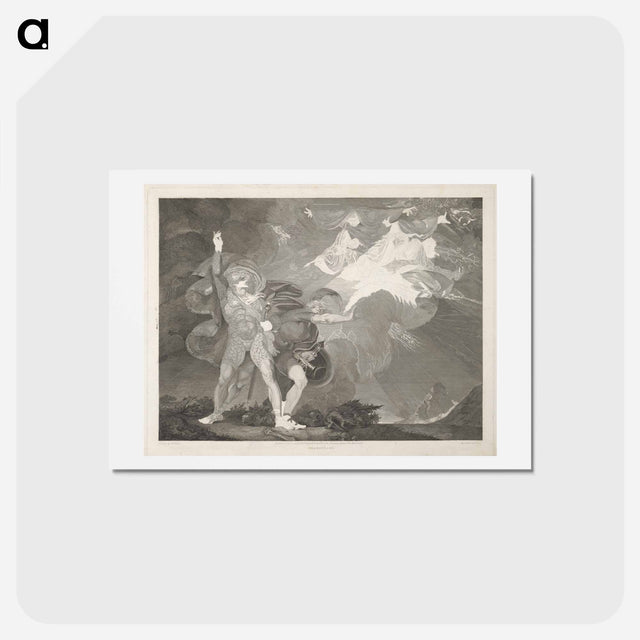 アートポストカード-MacBeth, Act I, Scene III: "A Heath"
 - イェール大学アートギャラリー Postcard.