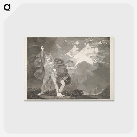 アートポストカード-MacBeth, Act I, Scene III: "A Heath"
 - イェール大学アートギャラリー Postcard.