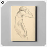 The figure of a woman - アーノルド ピーター ワイズ クビンチャン Canvas.