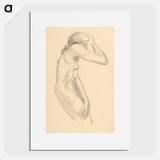 The figure of a woman - アーノルド ピーター ワイズ クビンチャン Poster.