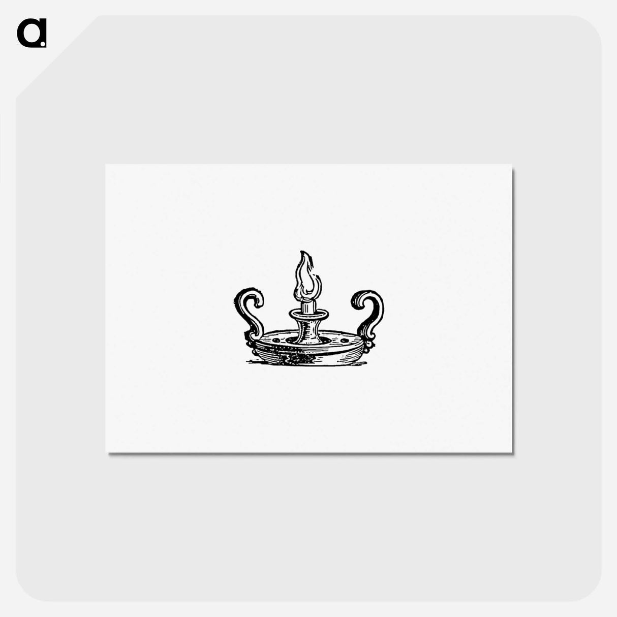 アートポストカード-Candle light from Philozoia: Or Moral Reflections on the Actual Condition of the Animal Kingdom, and on the Means of Improving the Same
 - 大英図書館 Postcard.