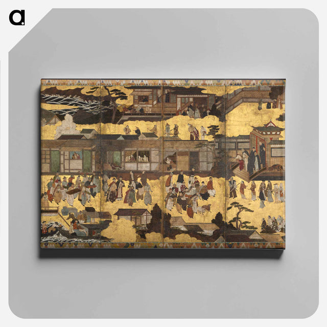 アートパネル-Arrival of the "Southern Barbarians"
 - クリーブランド美術館 Canvas.