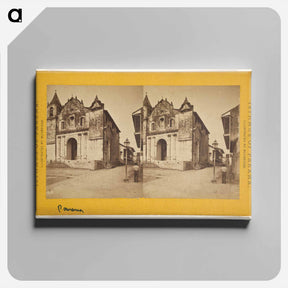 アートパネル-Church of San Felipe, Panama
 - エドワード マイブリッジ Canvas.