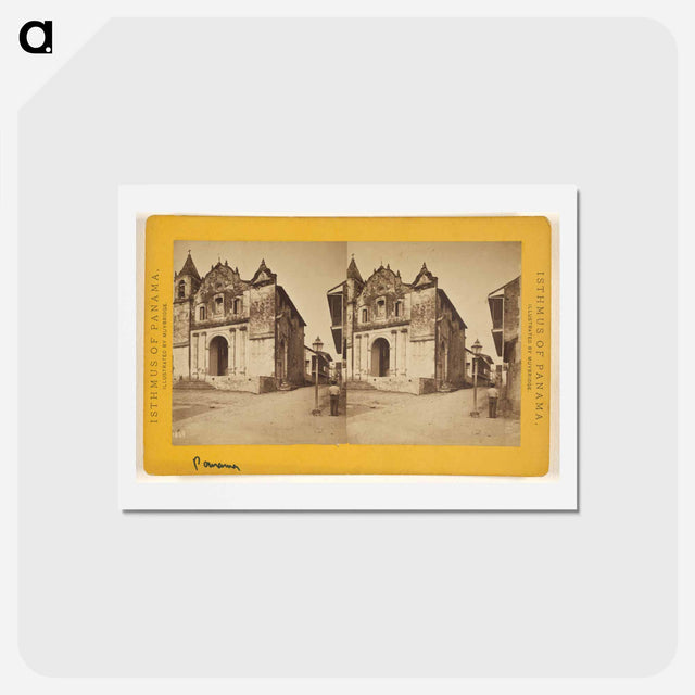アートポストカード-Church of San Felipe, Panama
 - エドワード マイブリッジ Postcard.