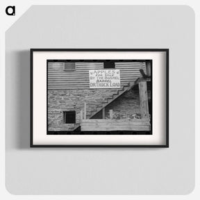 アートポスター-Gristmill on Skyline Drive
 - ラッセル リー Poster.