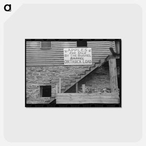 アートポストカード-Gristmill on Skyline Drive
 - ラッセル リー Postcard.