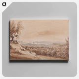 アートパネル-Nice from the Genoa Road
 - イェール大学アートギャラリー Canvas.