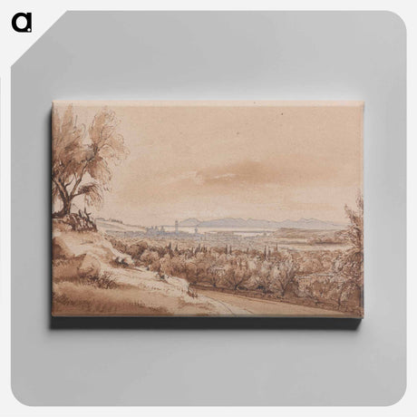 アートパネル-Nice from the Genoa Road
 - イェール大学アートギャラリー Canvas.
