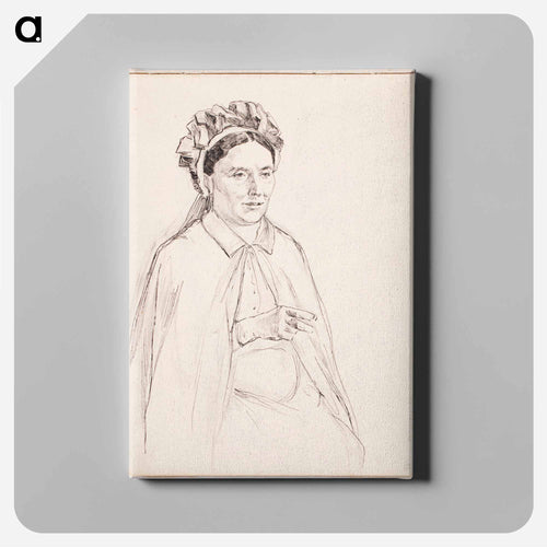(unknown) part of a sketchbook - Albert Edelfelt Canvas.