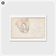 アートポストカード-(unknown) part of a sketchbook - アルバート エーデルフェルト Postcard.
