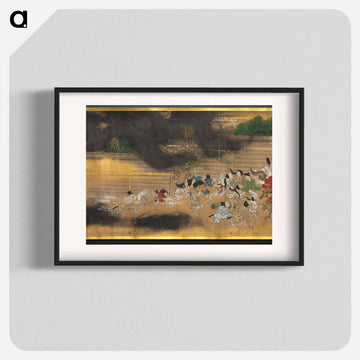 People Fleeing from a Fire
 - クリーブランド美術館 Poster.