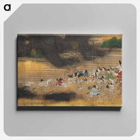 アートパネル-People Fleeing from a Fire
 - クリーブランド美術館 Canvas.