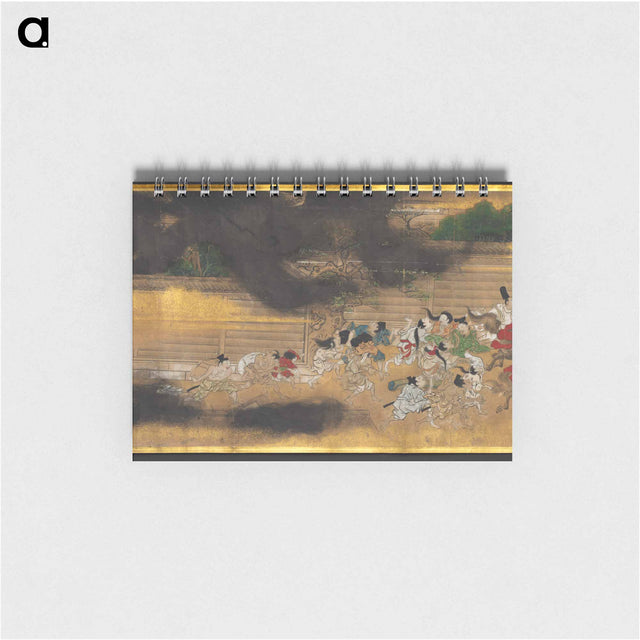 アートメモ帳-People Fleeing from a Fire
 - クリーブランド美術館 Memo.