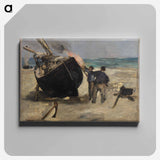 アートパネル-Tarring the Boat
 - バーンズ・コレクション Canvas.