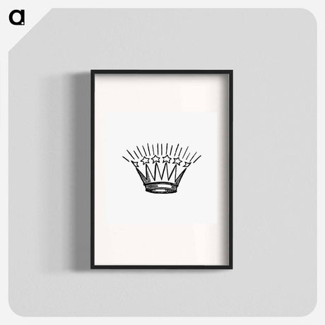 アートポスター-Crown Engraving From Feda, With Other Poems, Chiefly Lyrical
 - 大英図書館 Poster.
