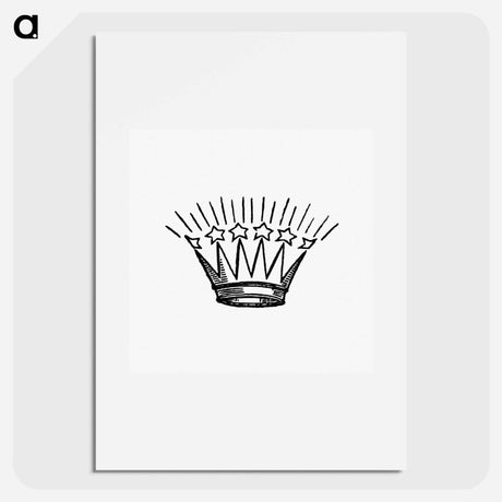 アートポスター-Crown Engraving From Feda, With Other Poems, Chiefly Lyrical
 - 大英図書館 Poster.