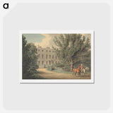 アートポストカード-Rider Leading a Second Horse, Leaving the Grounds of a Country House
 - イェール大学アートギャラリー Postcard.