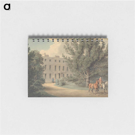 アートメモ帳-Rider Leading a Second Horse, Leaving the Grounds of a Country House
 - イェール大学アートギャラリー Memo.