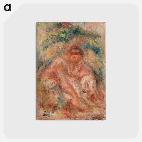 アートポストカード-Sketch of a Woman
 - バーンズ・コレクション Postcard.