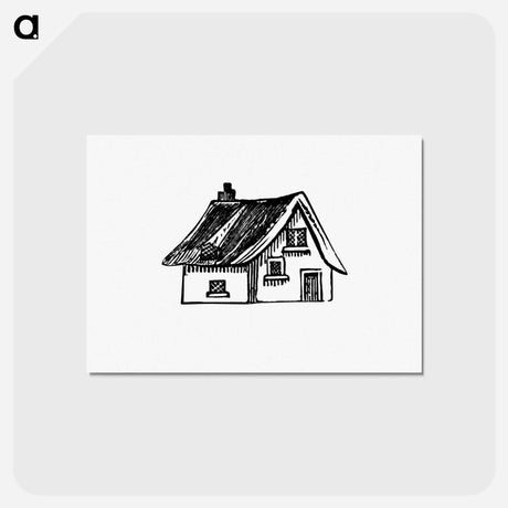 アートポストカード-Victorian House Engraving
 - 大英図書館 Postcard.