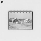 Company housing for cotton workers near Corcoran, California - ドロテア ラング Memo.