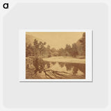 アートポストカード-Valley of the Yosemite
 - エドワード マイブリッジ Postcard.