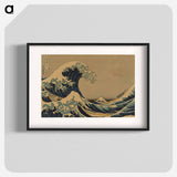 The Great Wave off Kanagawa - 葛飾 北斎 Poster.